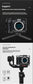 RP Cage for Canon EOS R8/RP Camera Cage with Double Cold Shoe Multiple 1/4 3/8 Threaded Holes for LED Monitor Microphone Vlogging