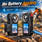 Metal Protective Cage for Insta360 X6 Accessories, with double Cold Shoes camera cage TOPCINE