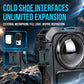 Metal Protective Cage for Insta360 X6 Accessories, with double Cold Shoes camera cage TOPCINE