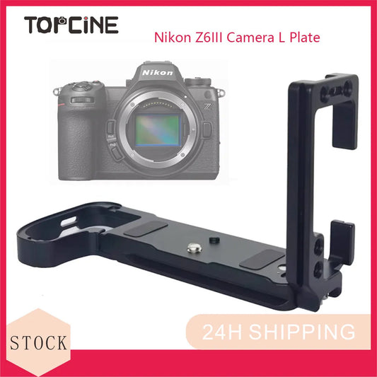 Topcine Z6III L Plate Quick Release Arca Plate Vertical Horizontal Shooting Switch for Nikon Z63 Protection frame