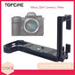 Topcine Z6III L Plate Quick Release Arca Plate Vertical Horizontal Shooting Switch for Nikon Z63 Protection frame