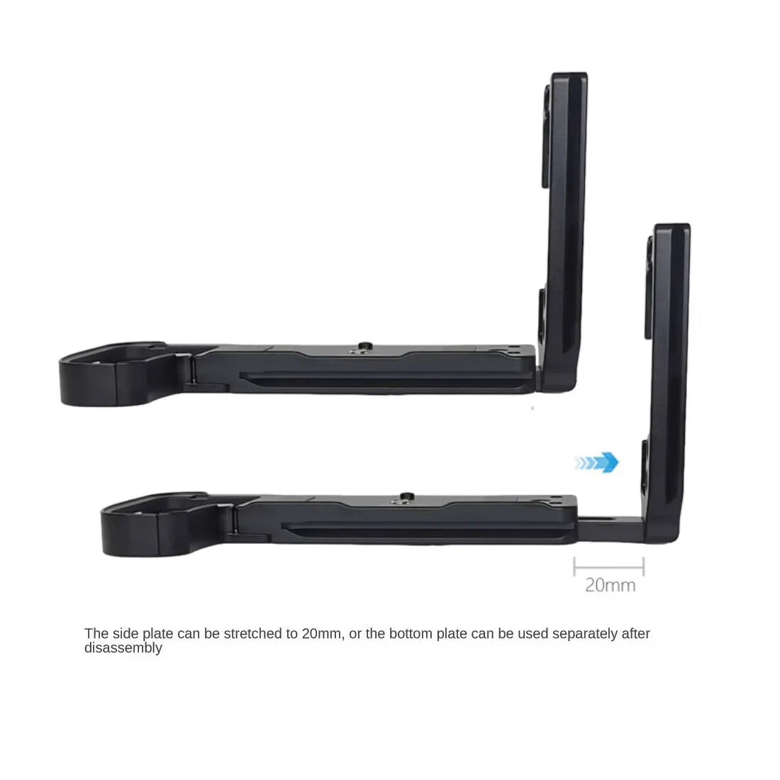 Topcine Z6III L Plate Quick Release Arca Plate Vertical Horizontal Shooting Switch for Nikon Z63 Protection frame