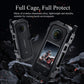 Metal Protective Cage for Insta 360 X3/X4/X5/X6 series Accessories, Aluminum Frame Cage With double Cold Shoes camera cage TOPCINE