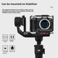 RP Cage for Canon EOS R8/RP Camera Cage with Double Cold Shoe Multiple 1/4 3/8 Threaded Holes for LED Monitor Microphone Vlogging