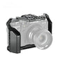 XT4 Cage for Fuji X-T4 Camera Full Aluminum Cage with Sidegrip Arca Bottom Plate