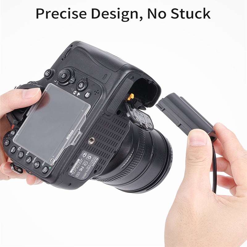 EN-EL15C Dummy Battery for Nikon Cameras | USB-C, D-Tap, DC camera dummy battery TOPCINE