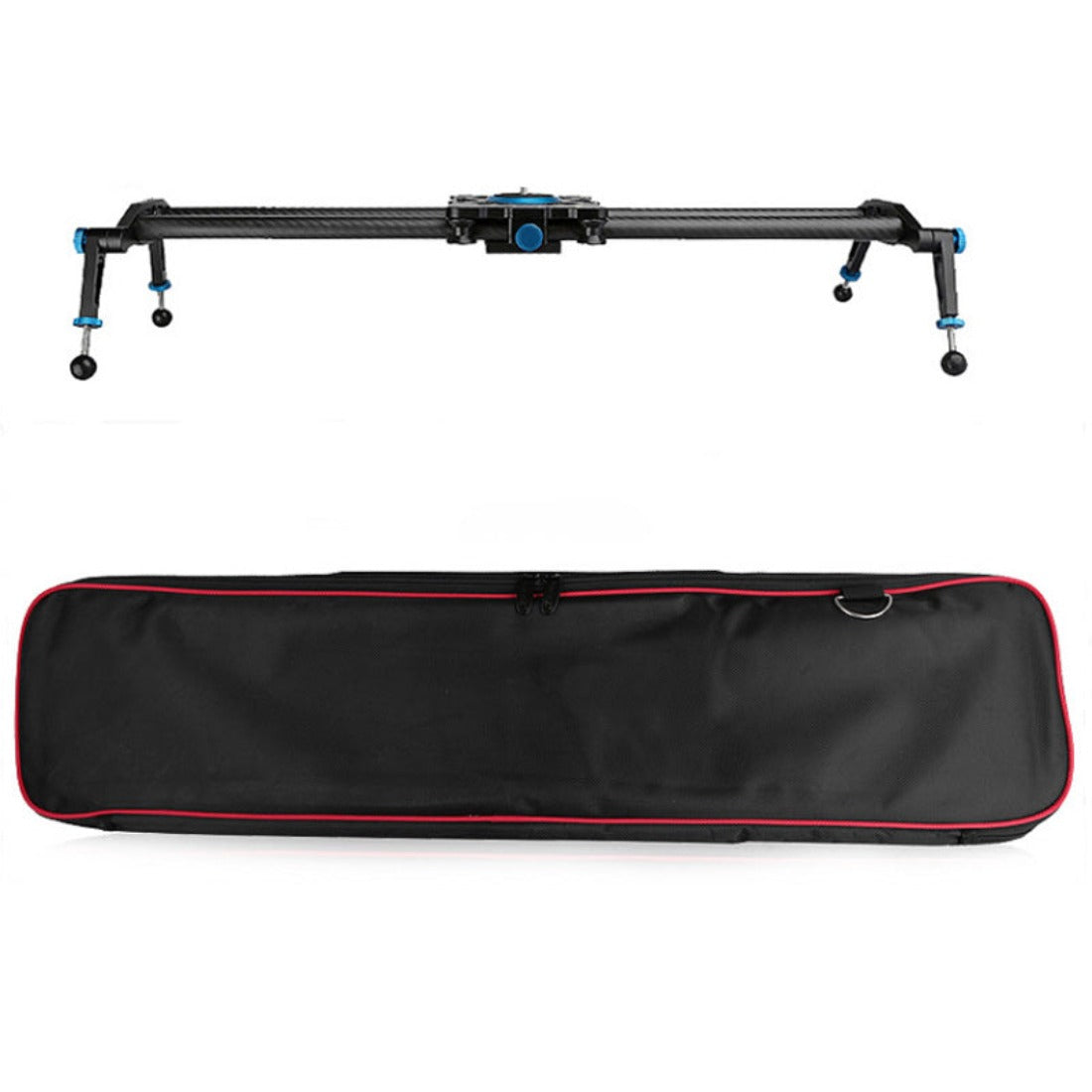 Carbon Fiber Motorized Camera Slider Dolly 60cm/80cm for Video TOPCINE