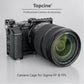FPL Camera Cage for Sigma FP FPL with Arca-Swiss Quick Release Base, Cold Shoe Mount camera cage Topcine Official Store