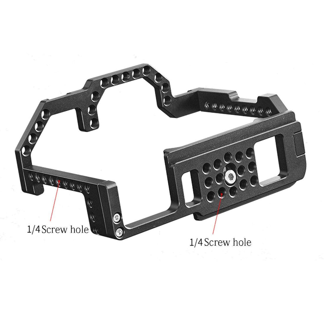 Canon EOS 90D 80D 70D Camera Cage with Cold Shoe Mount & Quick Release Base camera cage TOPCINE