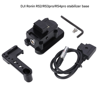 DJI Ronin RS2 RS3Pro RS4Pro RS3 RS4 RS5 Stabilizer Power Supply Base Quick Lock with Multiple Extension Interfaces