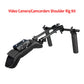 Professional Shoulder Rig Support Kit for Most DSLR Video Cameras Handheld Shoulder Mount Support Video Camera Anti-shake Stabilizer Kit for Vlogging Filmmaking Social Media Content Creation Outdoor Shooting