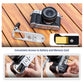 X-T50 Handgrip,L-Shape Bracket Handle for Fujifilm XT50 Camera with Built-in Arca Quick Release Plate TOPCINE