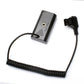 D-Tap to NP-F550 / NP-F970 Dummy Battery Cable for V Mount Battery Power Cable camera dummy battery TOPCINE