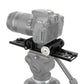 10" Dovetail Plate and QR Baseplate With Double 15mm Rod Adapter & ARRI Rosette Connections For DSLR Camera Tripod Head