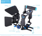 Camera Shoulder Support Rig Kit with Cage & Matte Box for Dslr Video Camcorder camera shoulder rig set TOPCINE