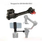 DJI RS3 RS4 Monitor Mount with Extension Arm & Cold Shoe Mount dji base TOPCINE