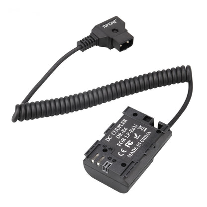 Topcine D-Tap Power Supply Cable LP-E6 Dummy Battery Compatible with Canon EOS 5DMark II 5DMark III 5DMark IV 6D 60D 6DMark II 7DMark II 70D 80D 90D 5DSR EOS R R5 R6 Cameras camera dummy battery TOPCINE D-Tap to LP-E6NH