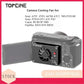 Topcine Camera Cooling Fan for Sony ZVE10 A7C A6700 A7C2 ZVE1 Canon R5 R6 R7 R8 90D Fuji XS10 XT4 XH2S Camera Heat Dissipator