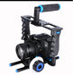 Camera Shoulder Support Rig Kit with Cage & Matte Box for Dslr Video Camcorder camera shoulder rig set TOPCINE