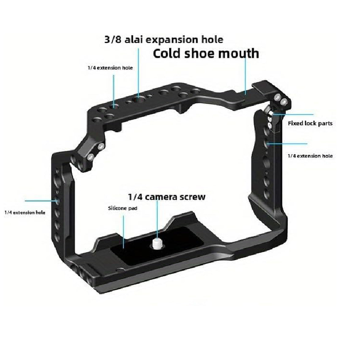 A9III Camera Cage for Sony Alpha9 III/Alpha1 II Camera Cages Topcine Official Store
