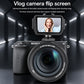 Vlog Selfie Mirror Flip Screen for Mirrorless Camera for Sony Fujifilm Canon Nikon Panasonic Cameras TOPCINE