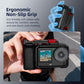 Handle Grip + Metal Cage Kit Compatible with DJI Osmo Action 6，Handle Holder Bundle Expansion Mount with Shutter Button camera cage TOPCINE