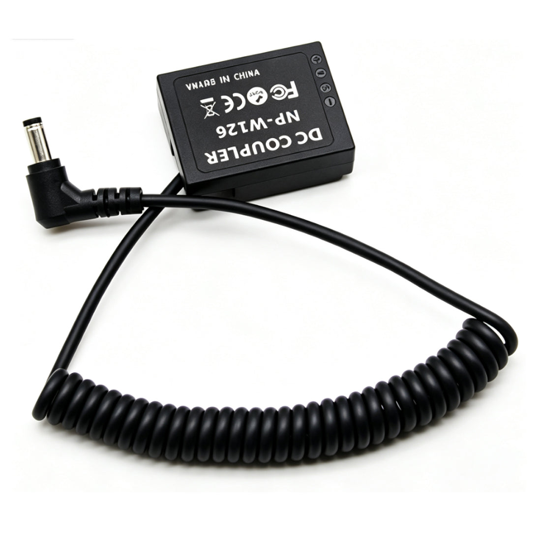 NP-W126S Dummy Battery Power Adapter for Fujifilm XS10 X100V X100VI XT30II XT50 XT3 XT30 XM5 Cameras camera dummy battery TOPCINE DC Plug