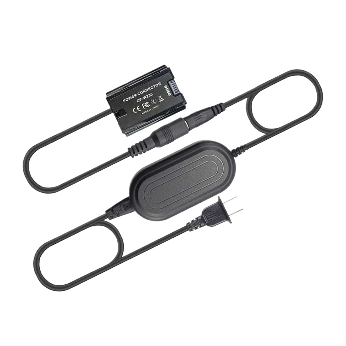 NP-W235 Dummy Battery AC Adapter Kit for Fujifilm X-T5 X-T4 X-H2 TOPCINE