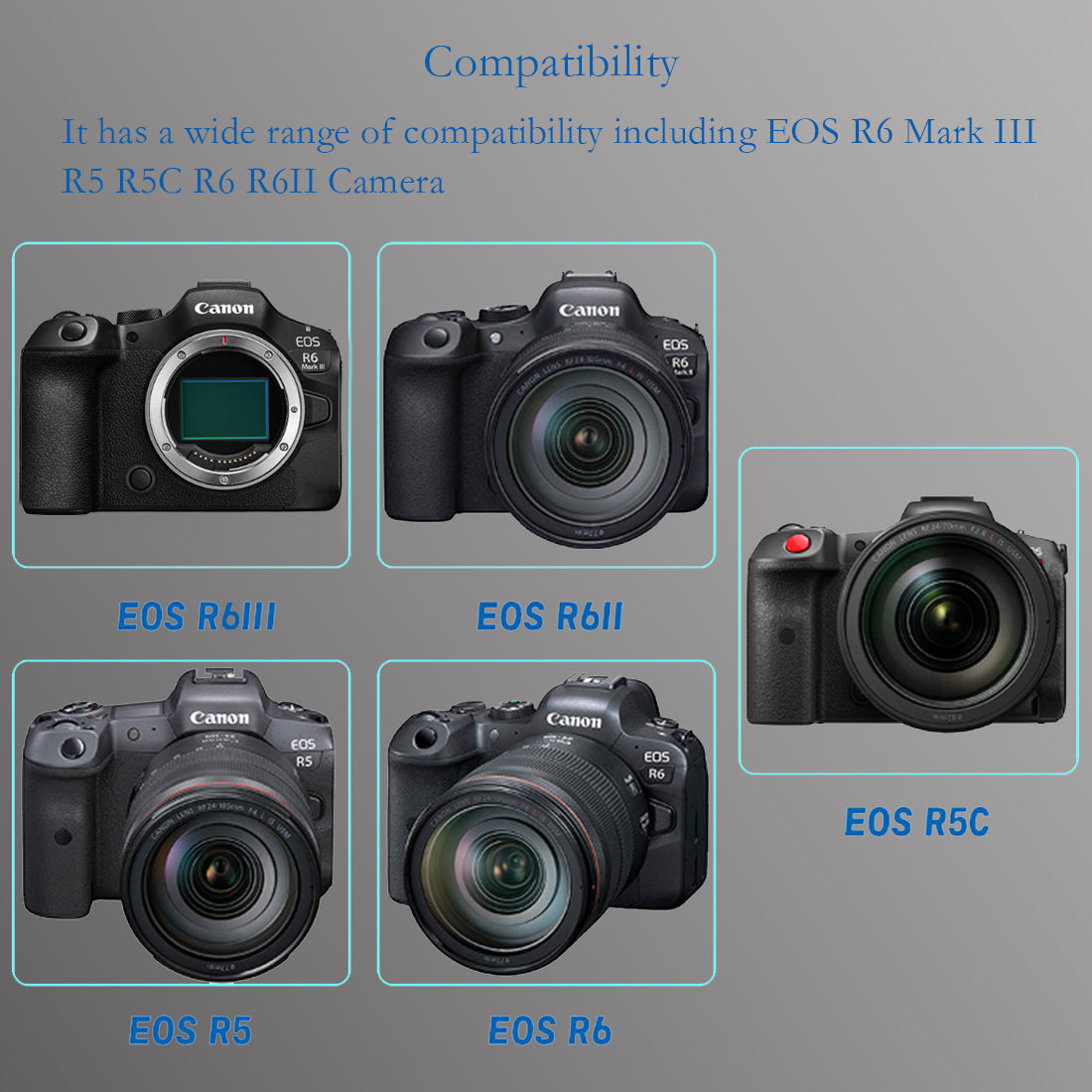 R63 Camera Cage for Canon EOS R6III R5 R5C R6 R6II with Arca Swiss Base camera cage TOPCINE