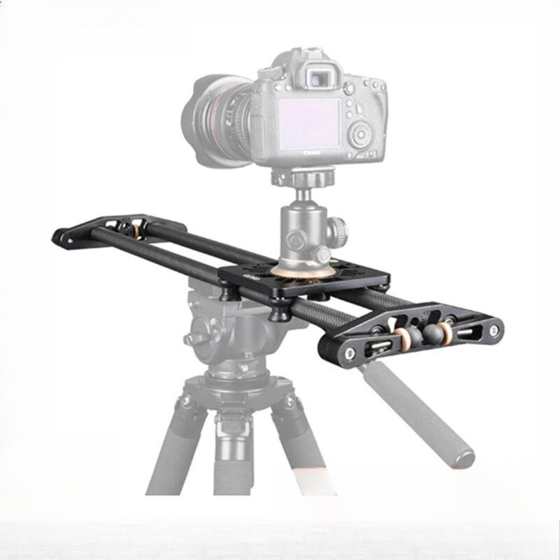 Carbon Fiber Motorized Camera Slider Dolly 60cm/80cm for Video TOPCINE
