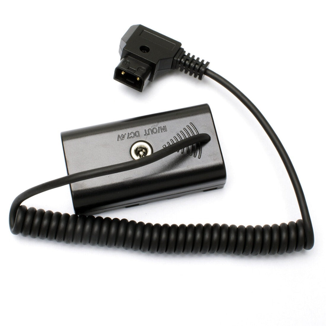 D-Tap to NP-F550 / NP-F970 Dummy Battery Cable for V Mount Battery Power Cable camera dummy battery TOPCINE