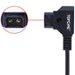 D-Tap to Locking DC 5.5×2.5mm Power Cable for Camera & V-Mount Battery camera cable TOPCINE