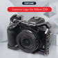 Topcine Z50 Camera Cage for Nikon Z50 Camera with 3/8“ Arri Locating and Cold Shoe Mount Extension for Microphone/ Light camera cage TOPCINE
