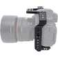 Camera Cage for Canon EOS 6D 6DII Mark II with NATO Rail Cold Shoe Quick Release Plate for Arca-Swiss Tpye