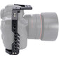 Camera Cage for Canon EOS 6D 6DII Mark II with NATO Rail Cold Shoe Quick Release Plate for Arca-Swiss Tpye