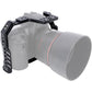 Camera Cage for Canon EOS 6D 6DII Mark II with NATO Rail Cold Shoe Quick Release Plate for Arca-Swiss Tpye