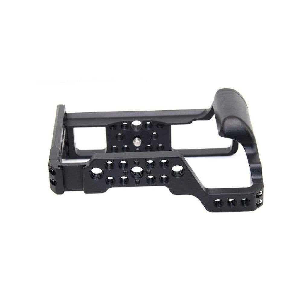 XT3 Camera Cage Compatible for Fujifilm XT2 XT3 Camera Full Cage for Fuji X-T2 X-T3 with Cold Shoe Multiple Accessories Port