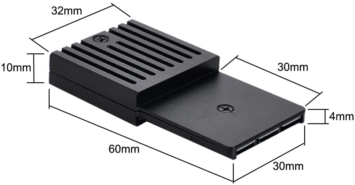 Topcine CF-Express Type-B to M.2 NVMe 2230 M-Key Adapter CFE for Xbox Series X&S CH SN530 SSD PCIe4.0 Expansion Memory Card CFexpress Card Adapter TOPCINE   