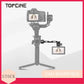 TOPCINE Adjustable Gimbal Monitor Mount with NATO Clamp for DJI RS2 / RSC2,Camera Monitor Mount With Dual Cold Shoes  TOPCINE   